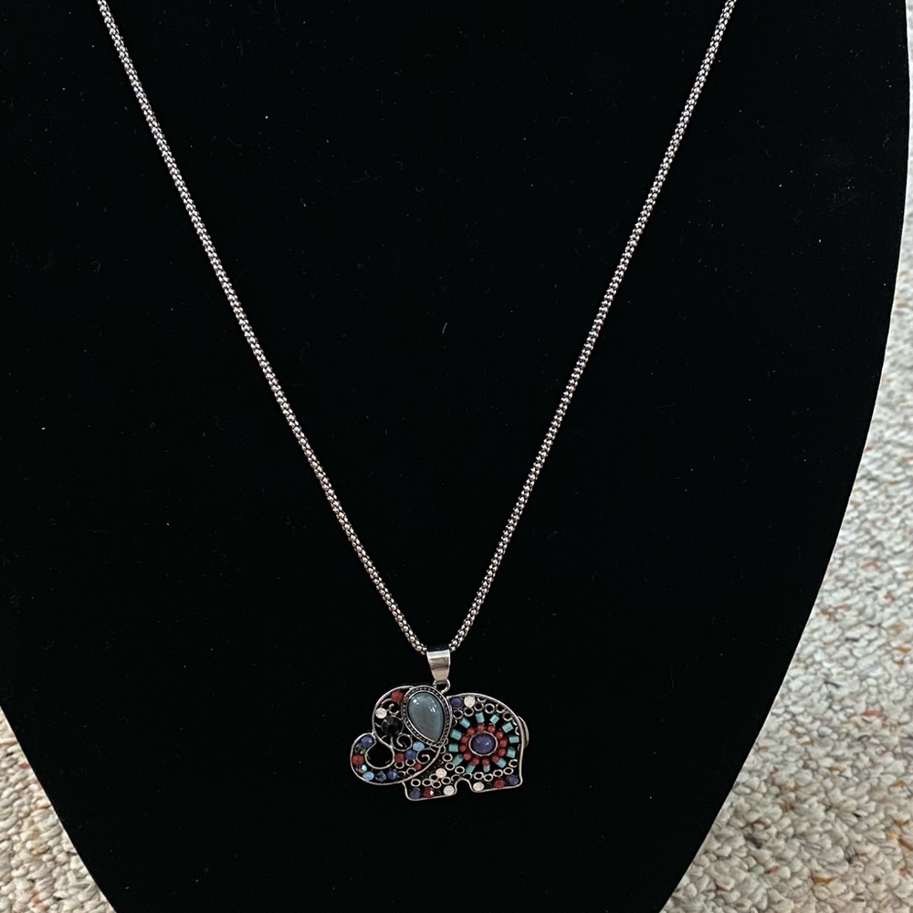Elephant necklace